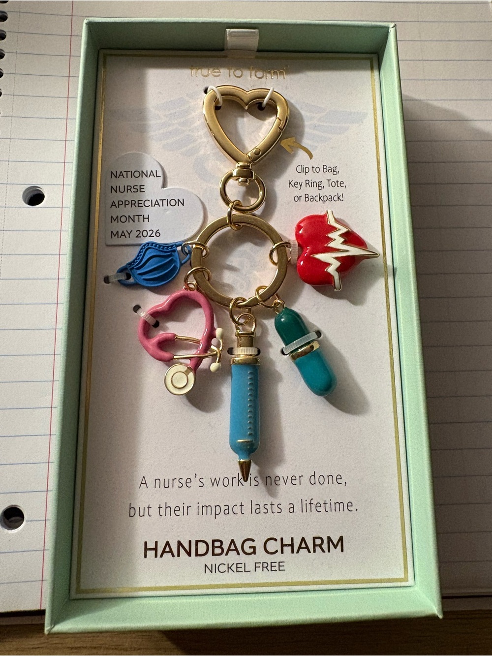 NEW Nursing Handbag Charm